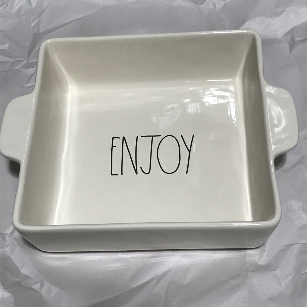 Rae Dunn Enjoy baking dish
